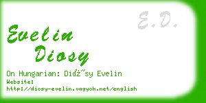 evelin diosy business card